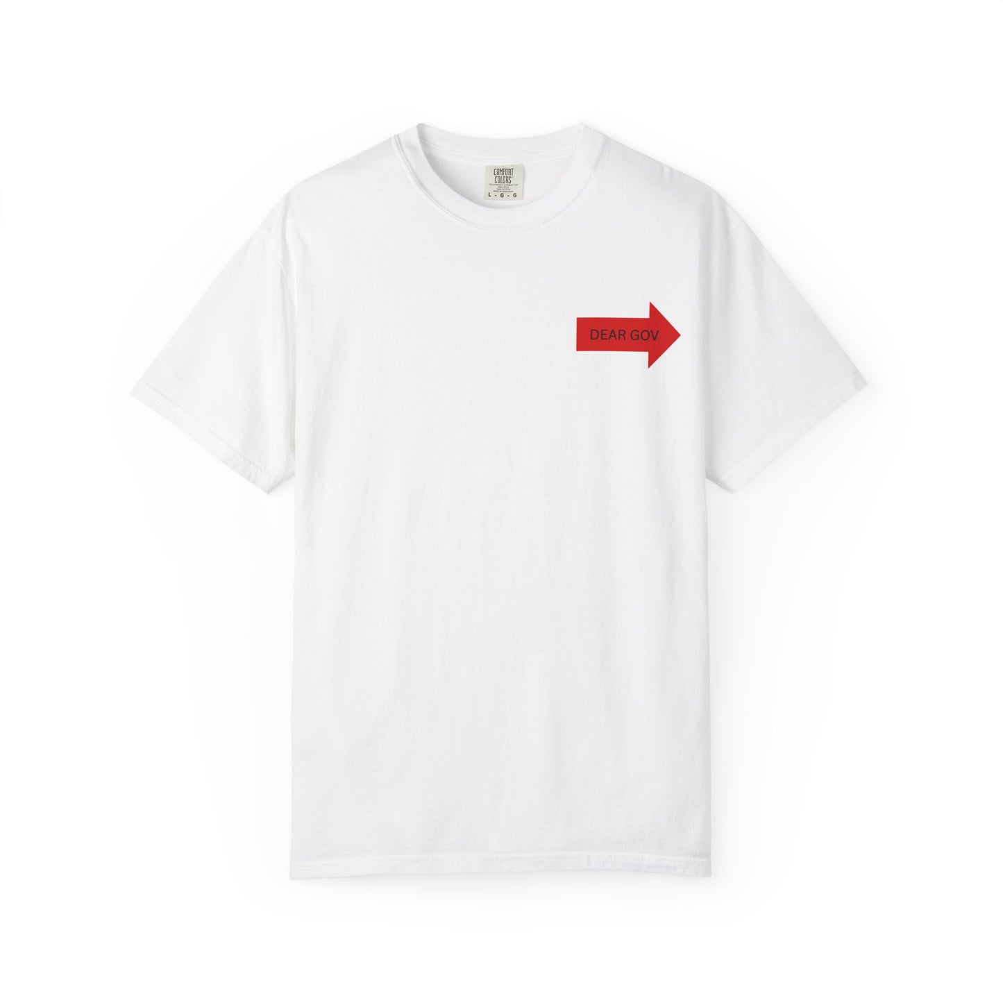 Pride Statement T-Shirt, LGBTQ+ Rights Tee, Equal Rights Apparel, Unisex Protest Shirt, Garment-Dyed Advocacy Wear