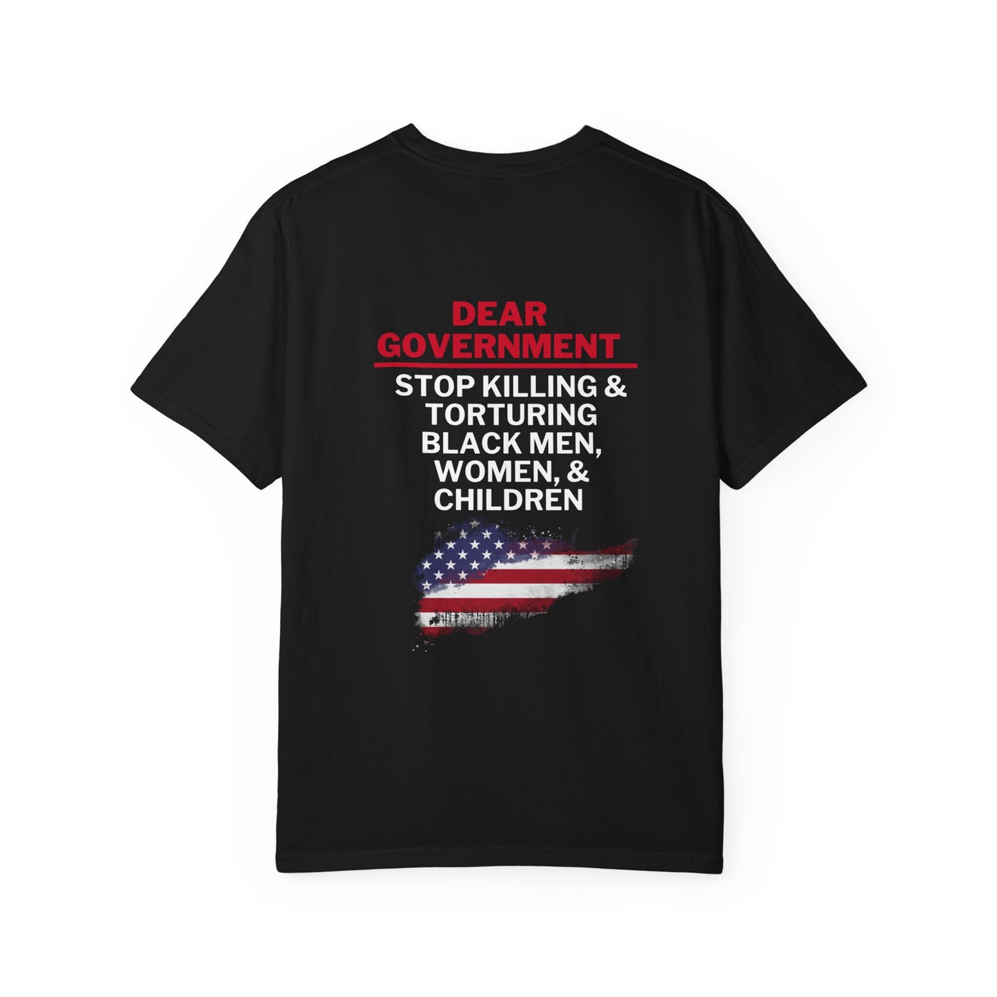 Dear Gov Unisex Message T-Shirt - Dear Gov Equality Graphics