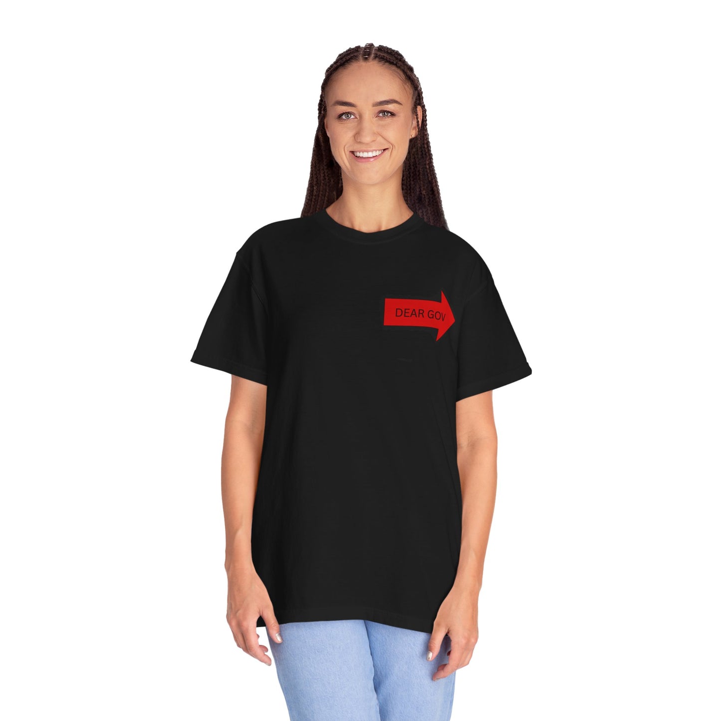 Dear Gov Unisex Statement T-Shirt - "Dear Gov: Stop Genocide in Palestine"