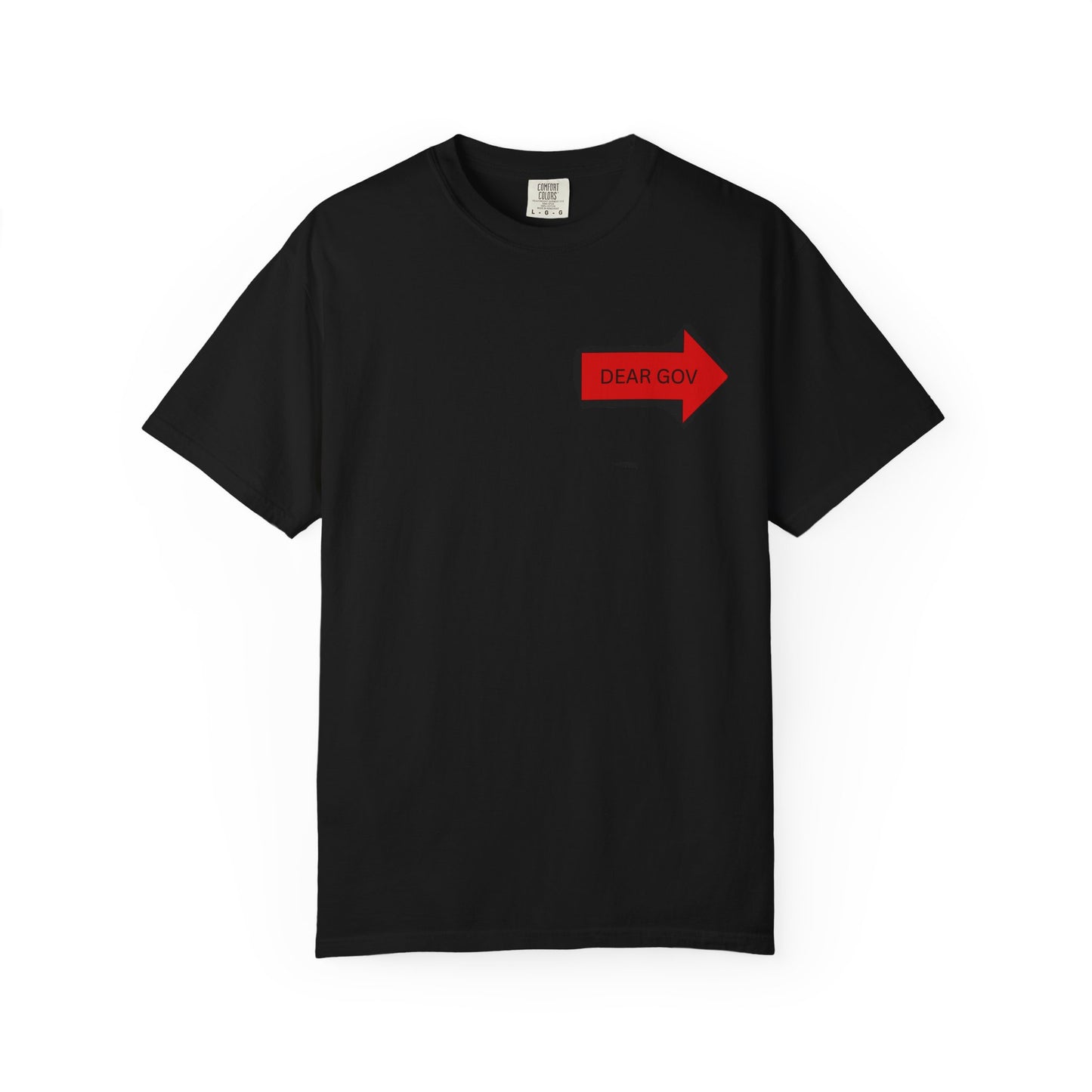 Dear Gov Unisex Statement T-Shirt - "Dear Gov: Stop Genocide in Palestine"