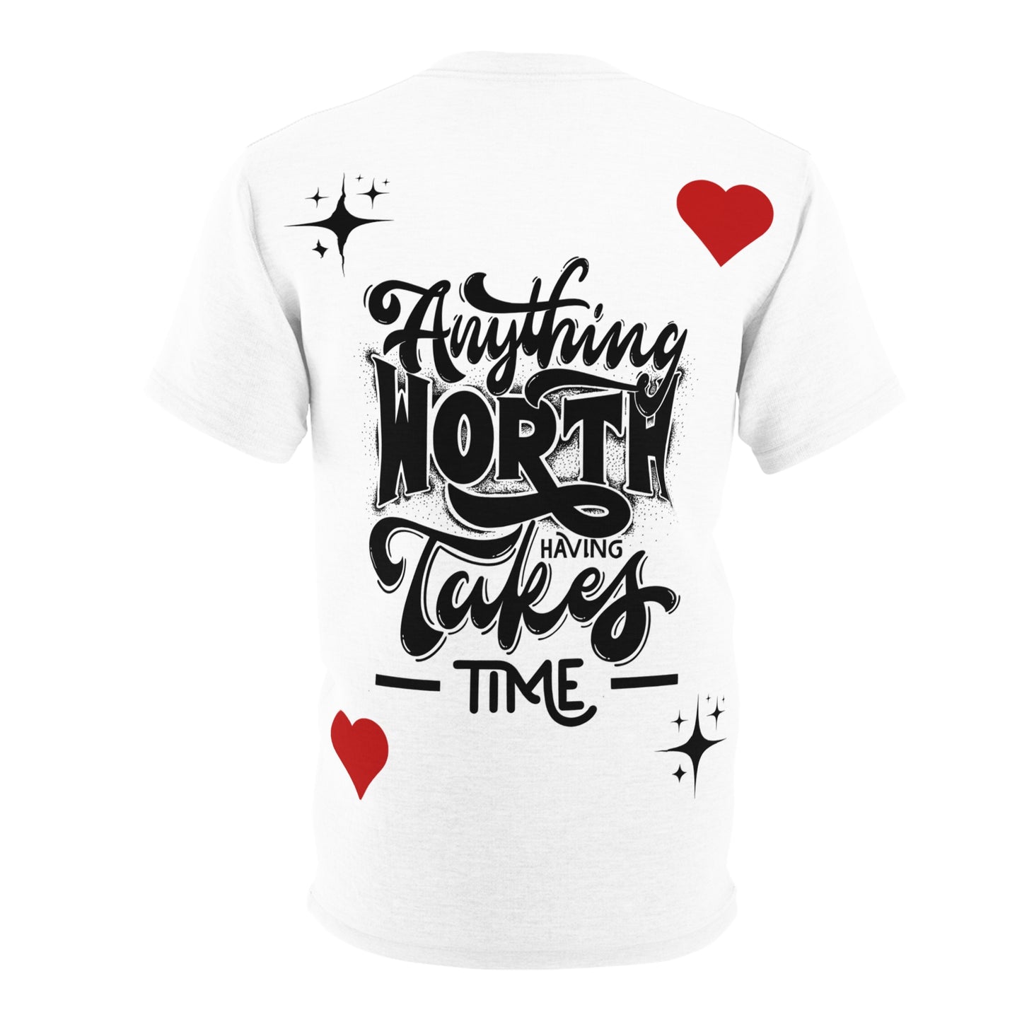 Ye & Bianca Heartfelt Couple's Tee, Unisex Cut & Sew Shirt, Together Forever Love T-Shirt, Romantic Gift for Him/Her, Anniversary & Valentine's Day