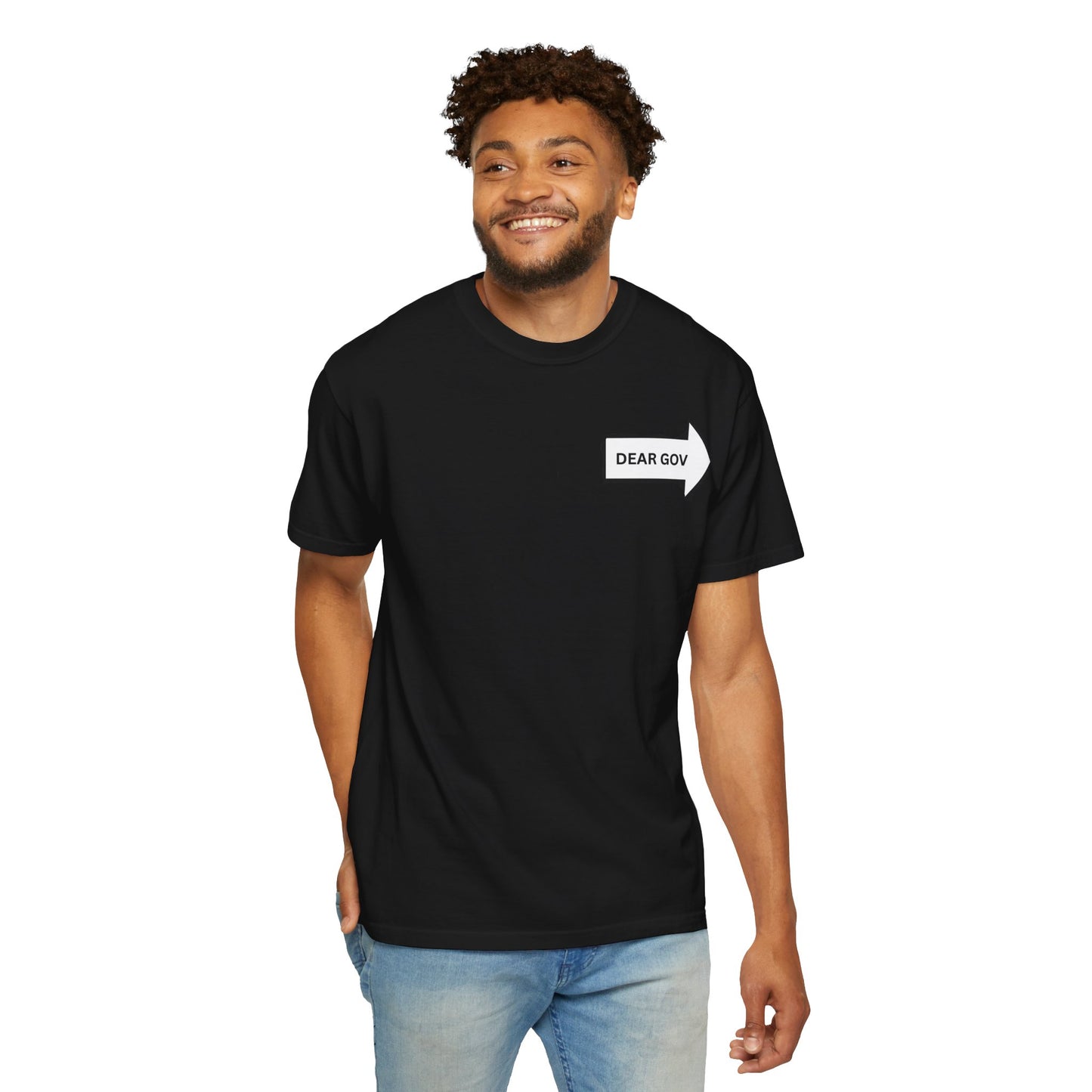 Dear Gov Unisex Empowerment T-Shirt - "Dear Gov" Justice Equality Statement