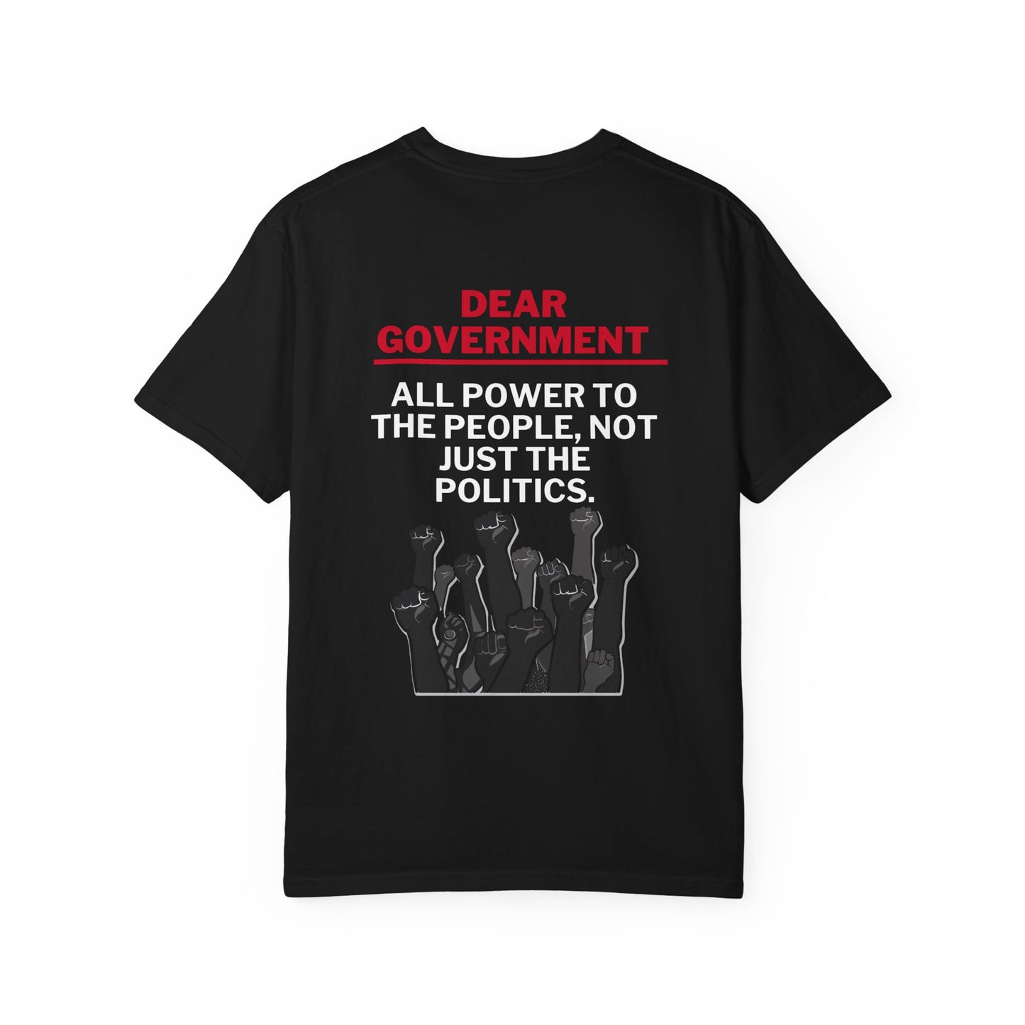 Dear Gov Unisex Statement Tee - "DEAR GOV" T-Shirt