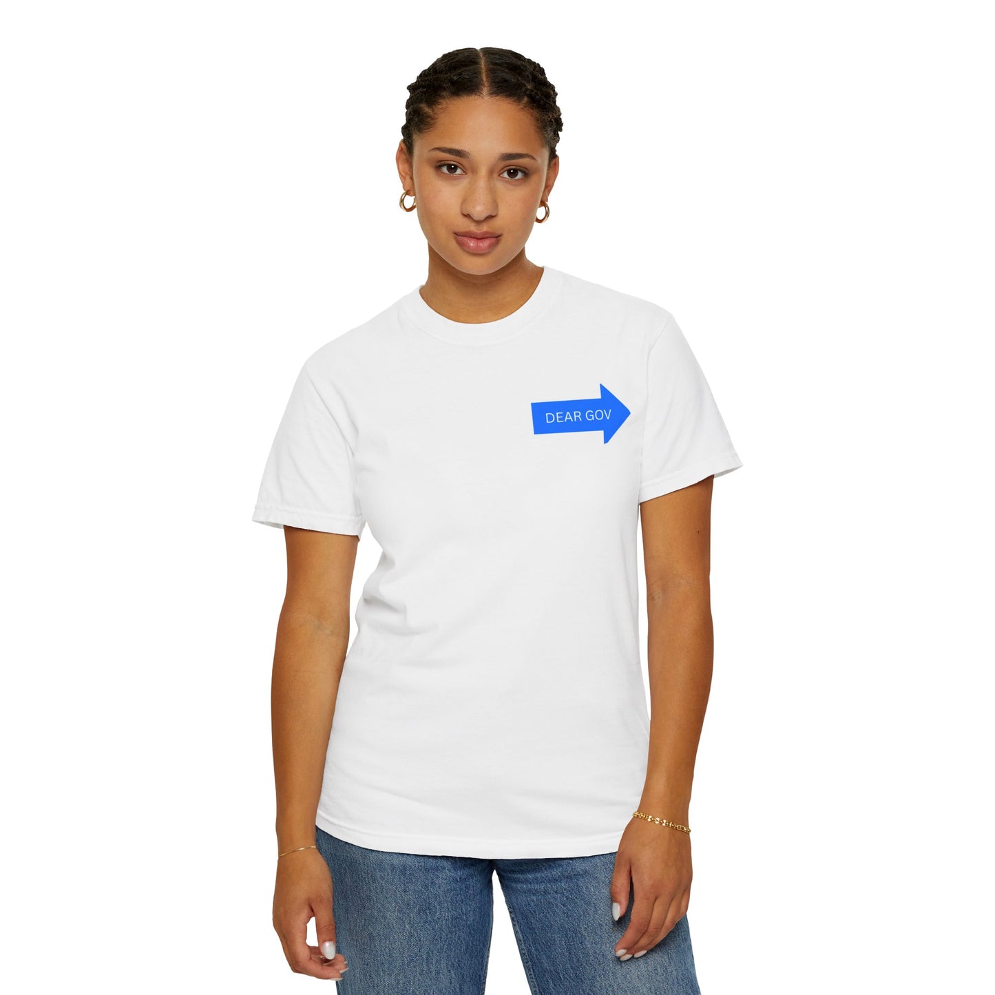 Dear Gov Unisex Activism T-Shirt - "Dear Gov, Stop Genocide in the Congo"