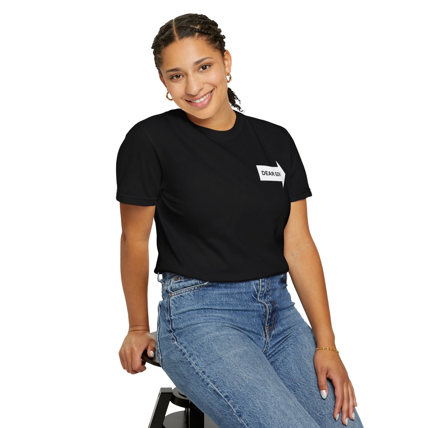 Dear Gov Political Statement Unisex T-Shirt - "Dear Gov" Accountability Design
