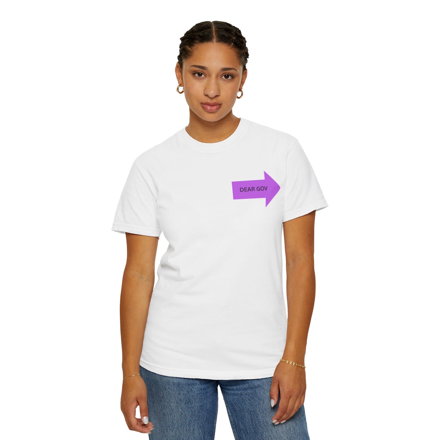 Dear Gov Unisex Political Statement Tee - "Dear Gov" Women's Rights Advocate T-shirt