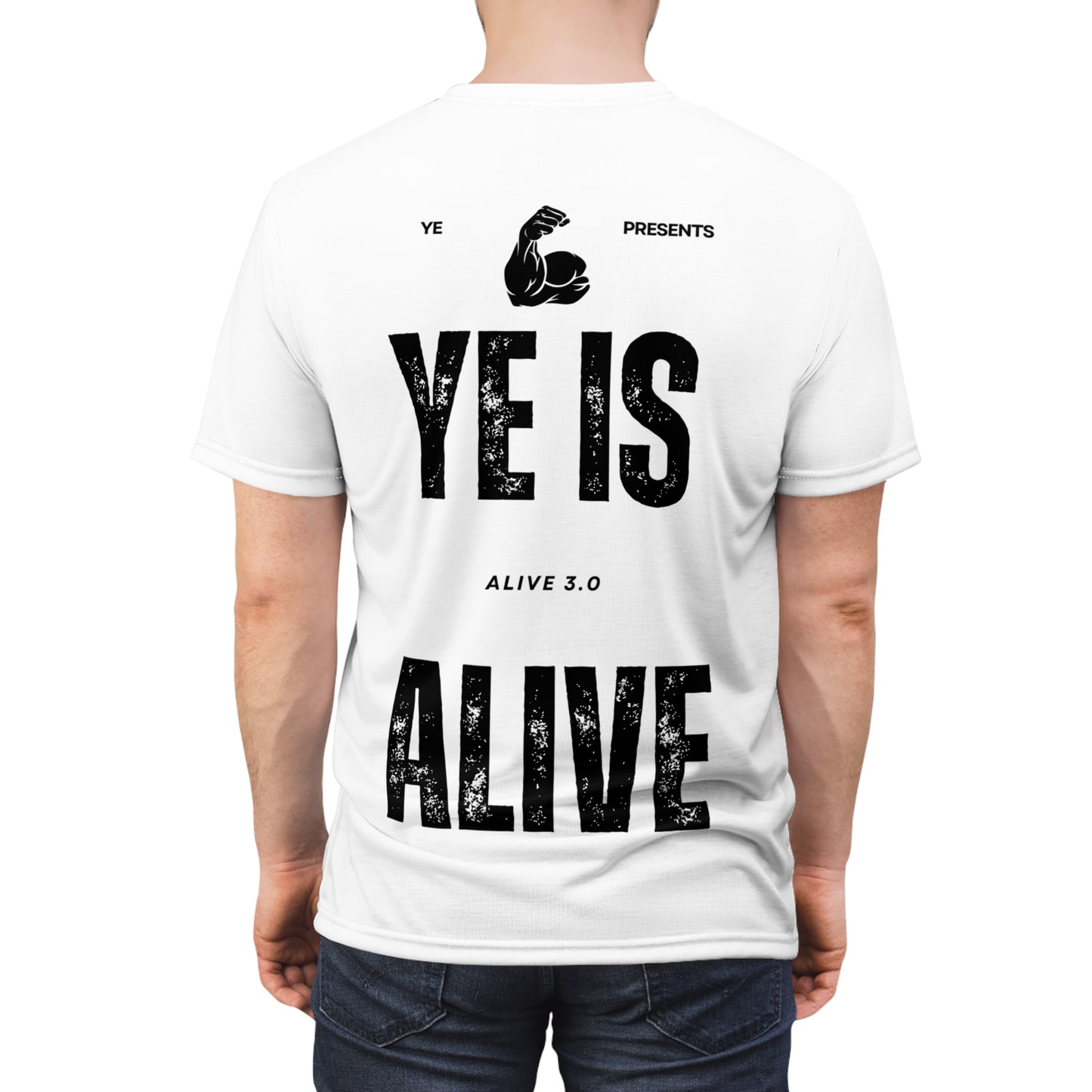 Ye Wakkee Uppp Unisex Cut & Sew Tee – Fun Graphic T-Shirt, Trendy Streetwear, Unique Gift for Concerts, Music Lovers, Casual Wear