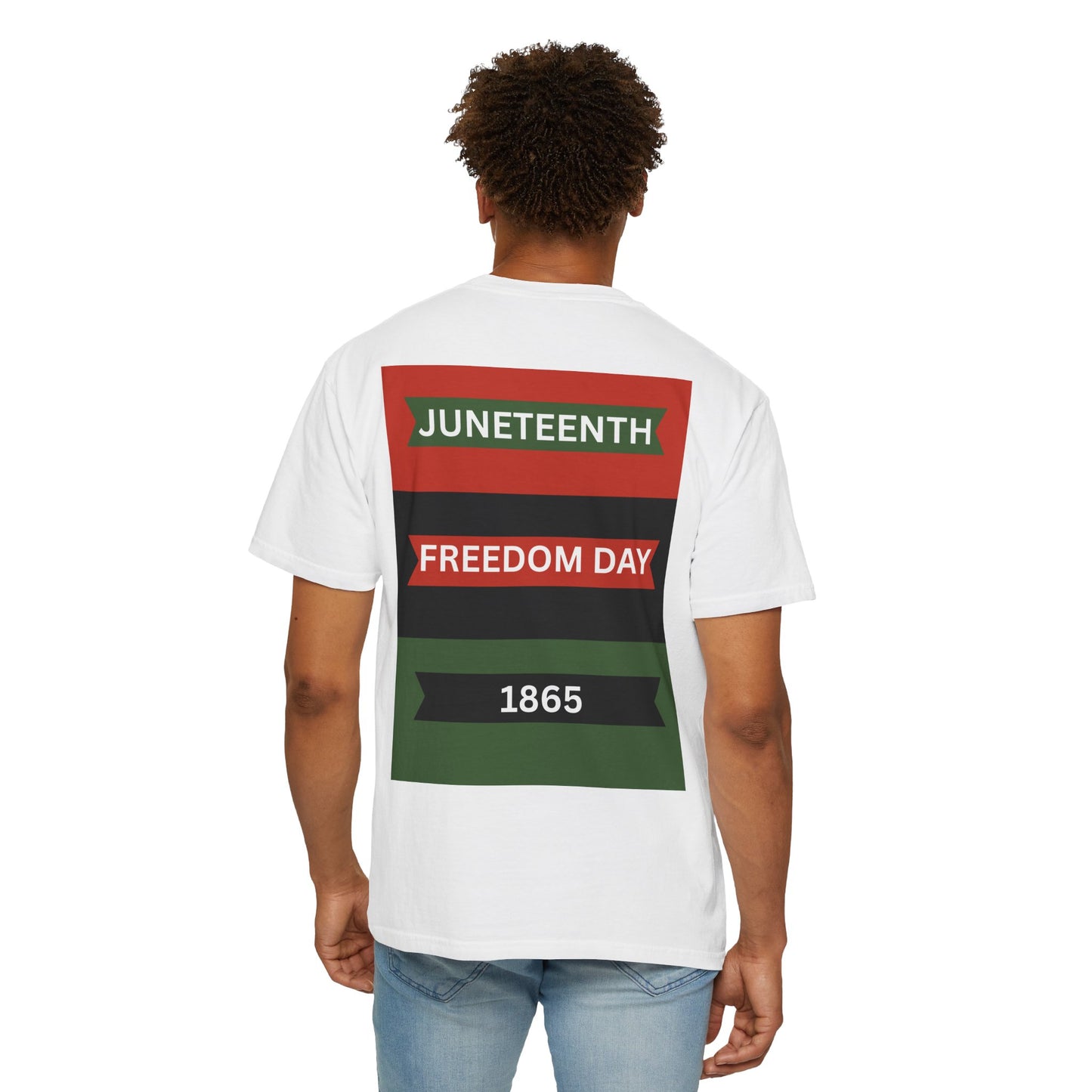 Juneteenth Freedom Day T-Shirt, Unisex Garment-Dyed Tee, Black History Month Apparel, Comfortable Casual Wear, Gift for Activists