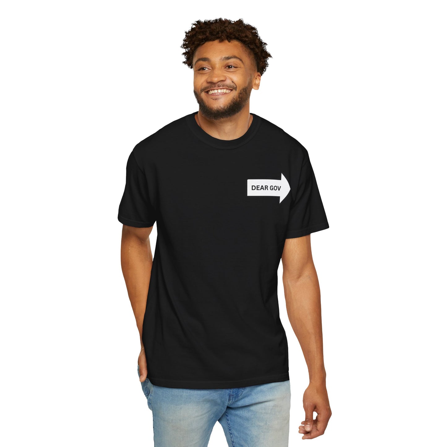 Dear Gov Political Statement Unisex T-Shirt - "Dear Gov" Accountability Design