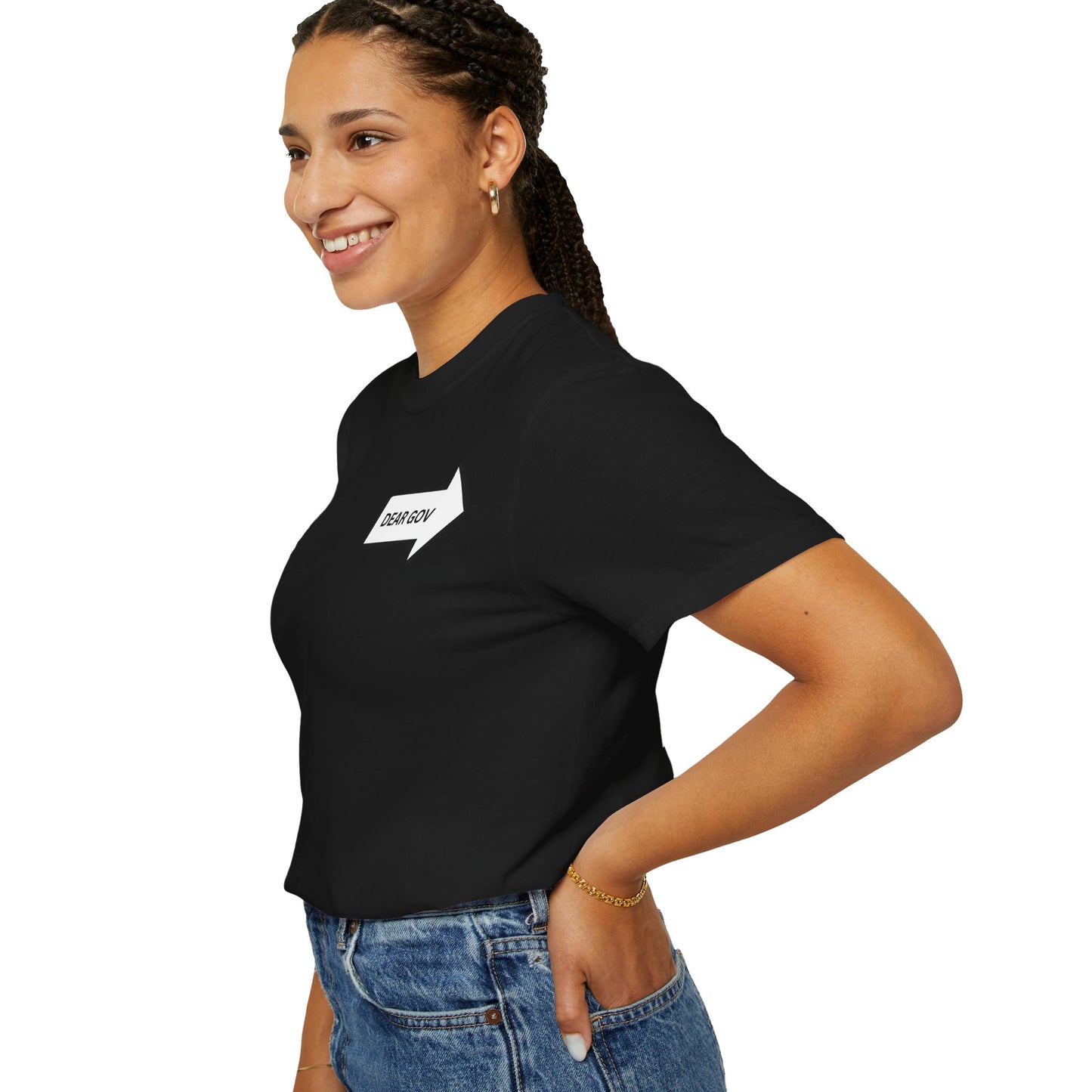 Dear Gov Political Statement Unisex T-Shirt - "Dear Gov" Accountability Design