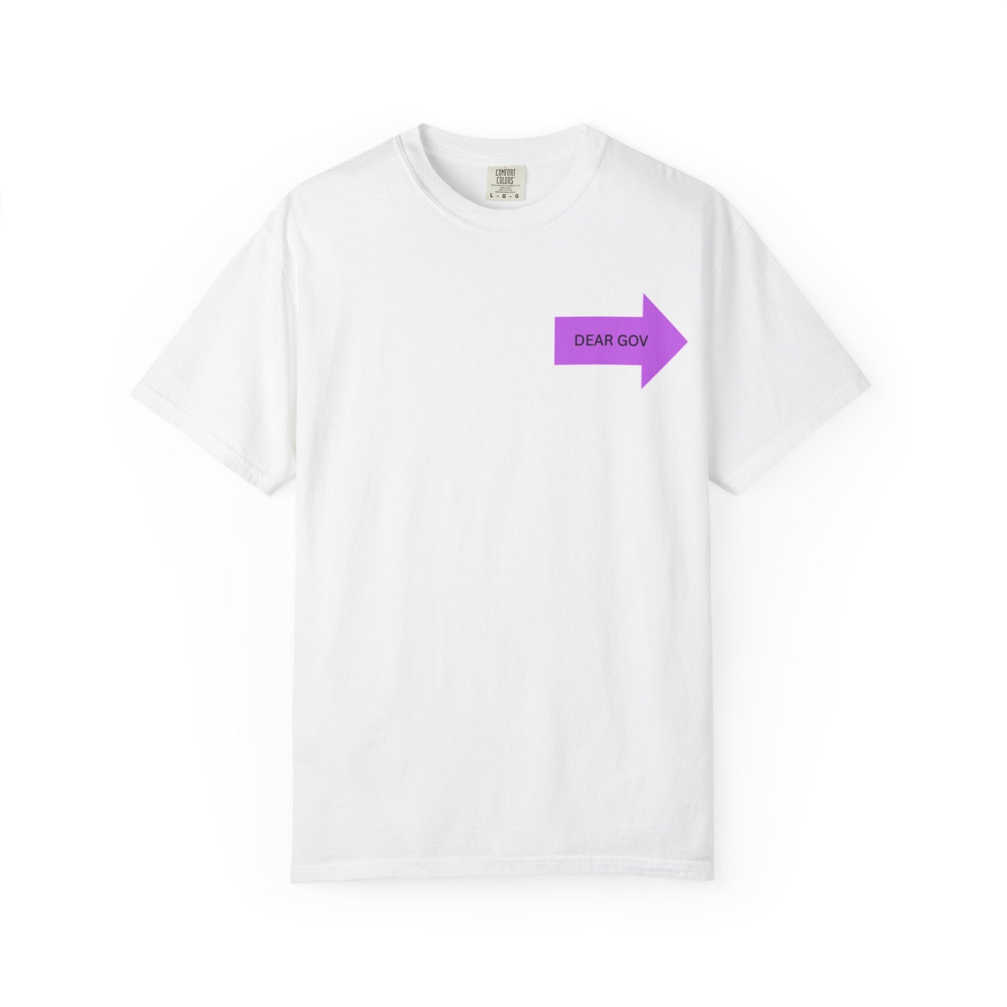 Dear Gov Unisex Political Statement Tee - "Dear Gov" Women's Rights Advocate T-shirt