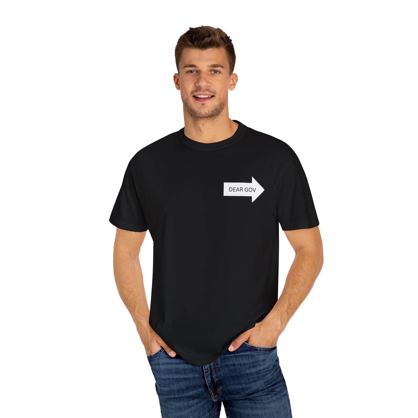 Dear Gov Unisex Message T-Shirt - Dear Gov Equality Graphics