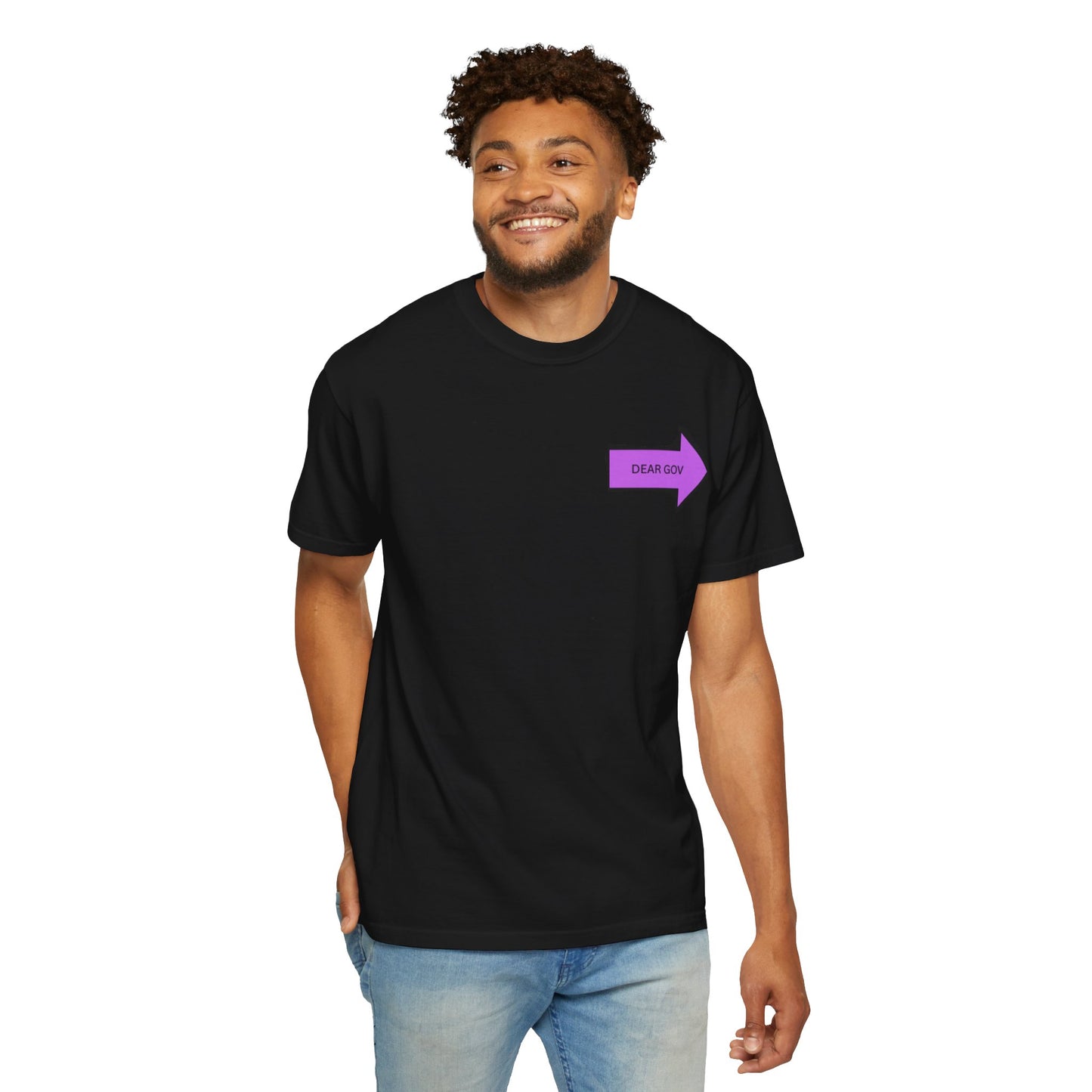 Dear Gov Unisex Empowerment Tee, Support Women's Rights Shirt, Political Statement Top, Gift for Activists, Statement Apparel
