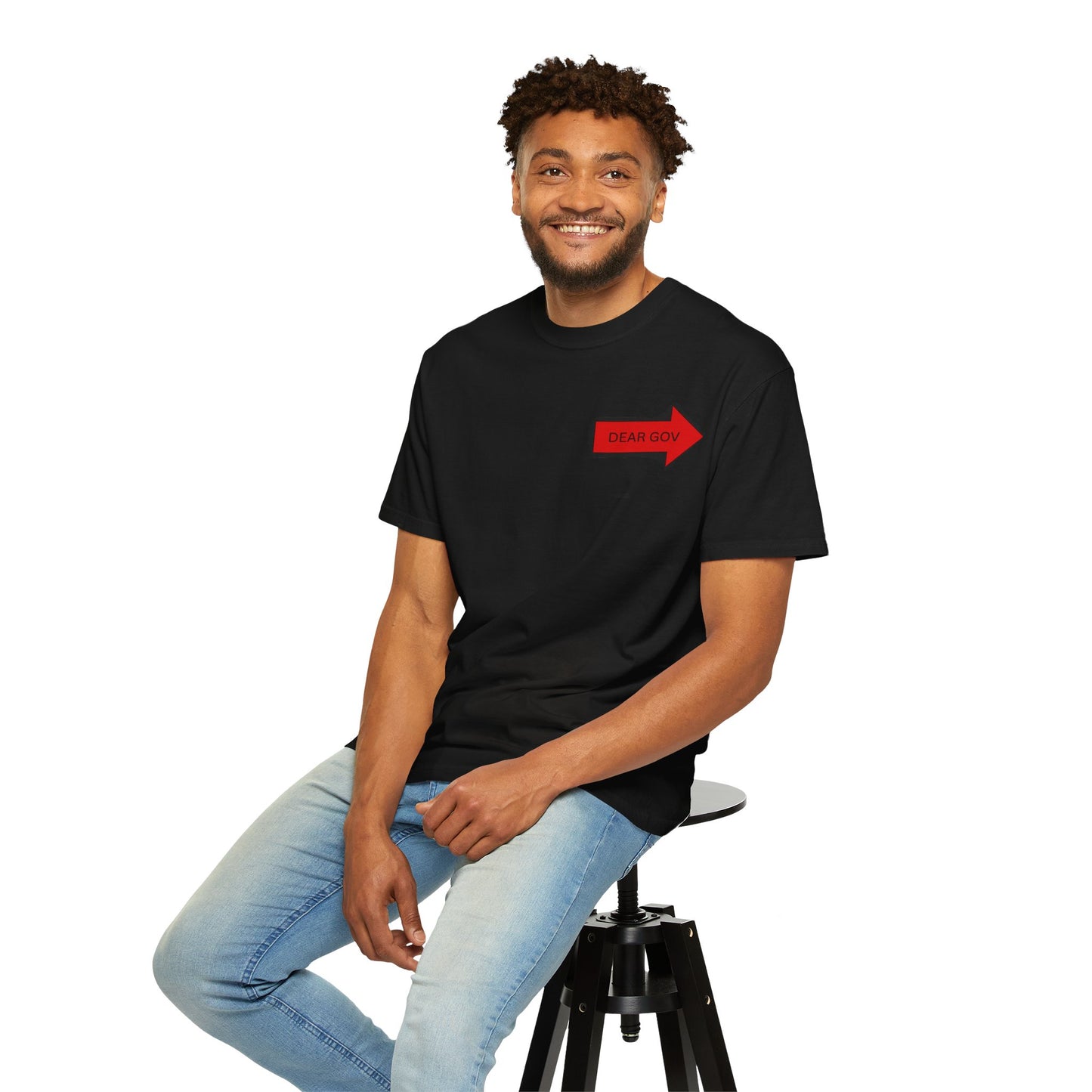 Dear Gov Unisex Statement T-Shirt - "Dear Gov: Stop Genocide in Palestine"