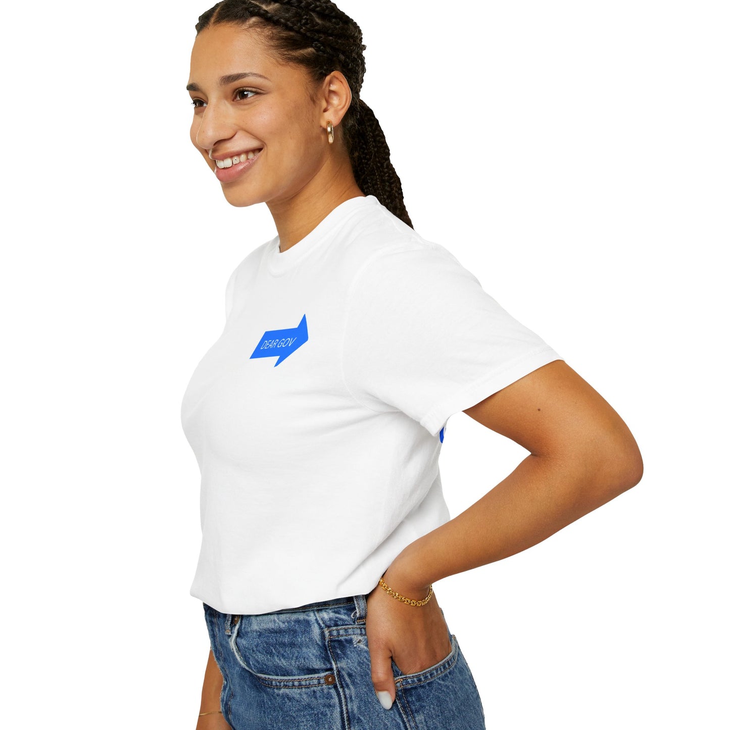 Dear Gov Unisex Activism T-Shirt - "Dear Gov, Stop Genocide in the Congo"