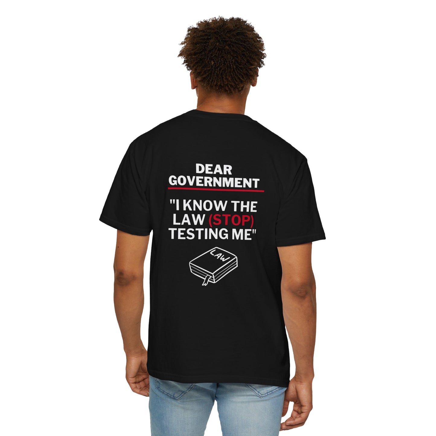 Government Awareness T-Shirt, Political Statement Tee, Bold Message Apparel, Funny Legal Humor Shirt, Activism Wear, Gifts for Advocates
