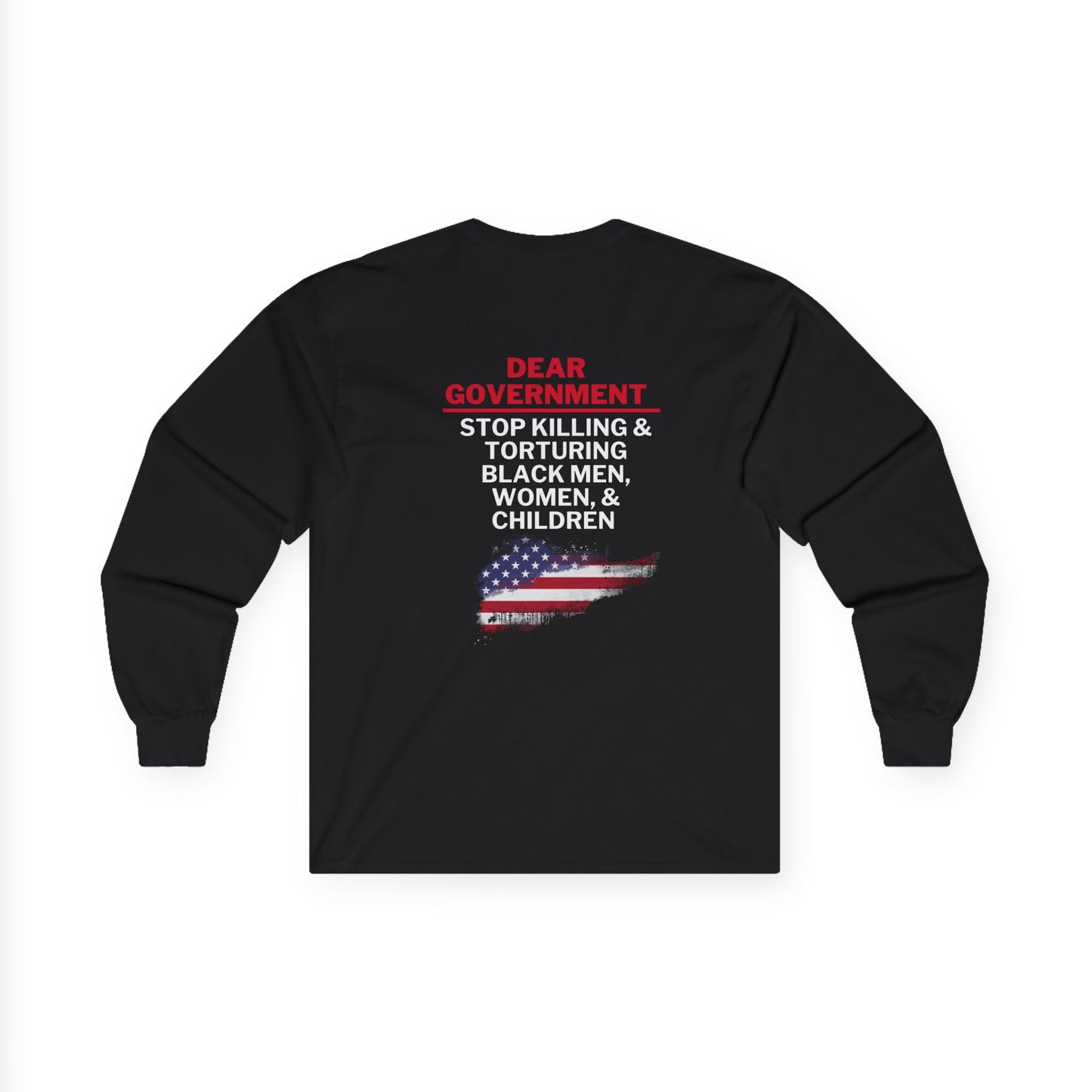 Dear Gov Unisex Protest Long Sleeve Tee - Dear Gov | Activism Shirt