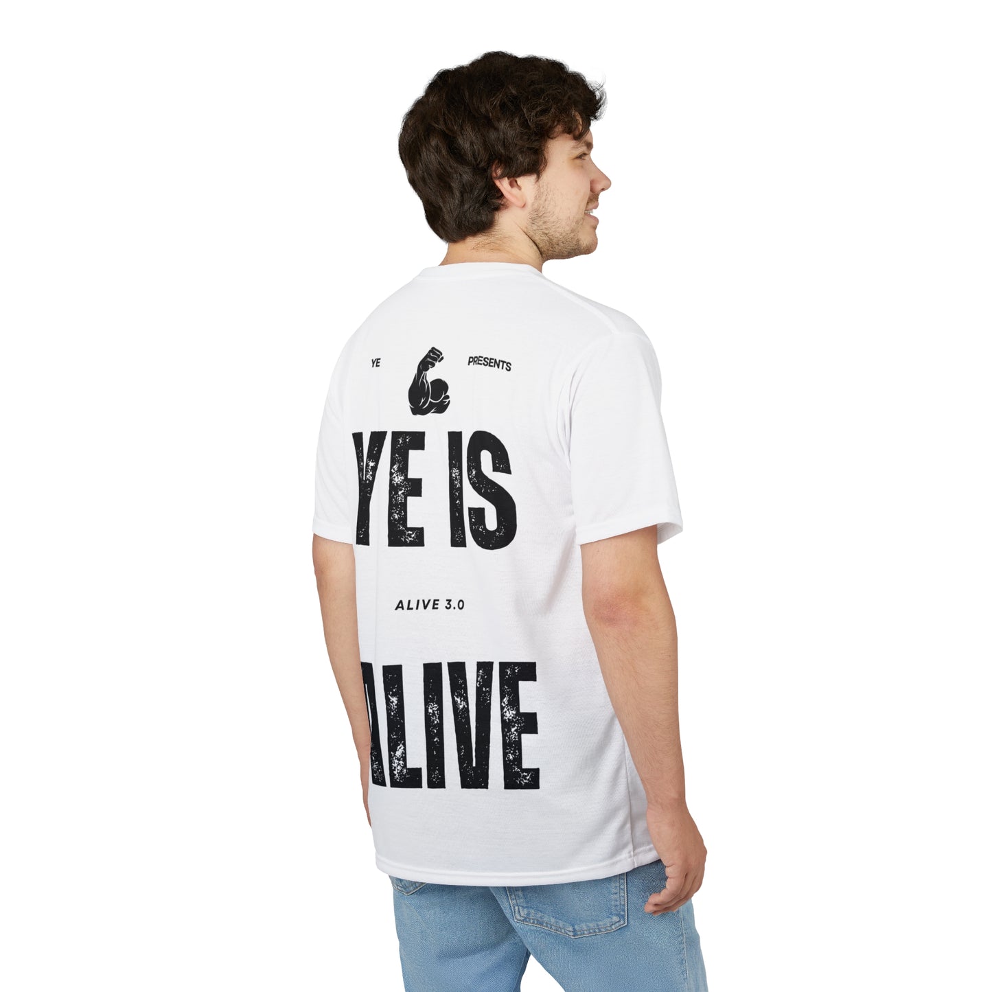 Ye Wakkee Uppp Unisex Cut & Sew Tee – Fun Graphic T-Shirt, Trendy Streetwear, Unique Gift for Concerts, Music Lovers, Casual Wear