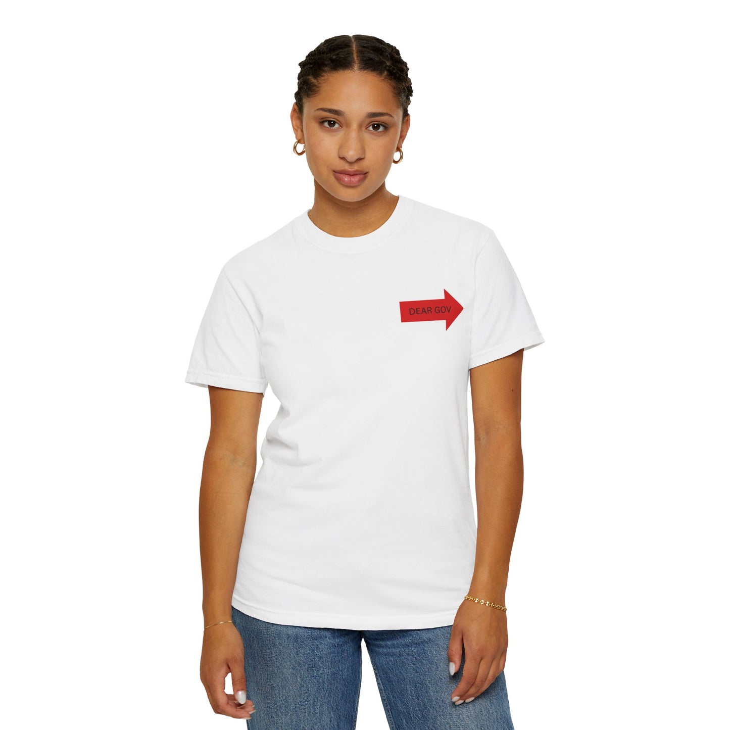 Pride Statement T-Shirt, LGBTQ+ Rights Tee, Equal Rights Apparel, Unisex Protest Shirt, Garment-Dyed Advocacy Wear