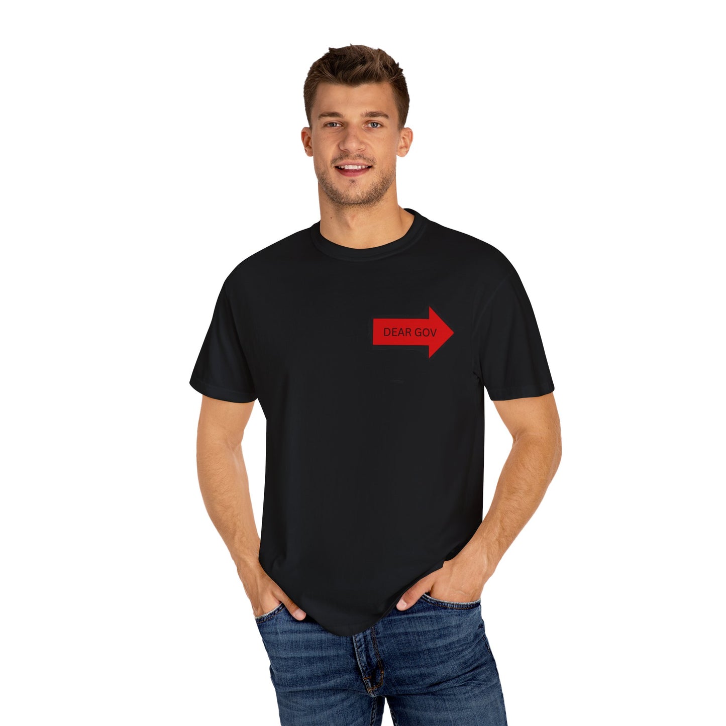 Dear Gov Unisex Statement T-Shirt - "Dear Gov: Stop Genocide in Palestine"