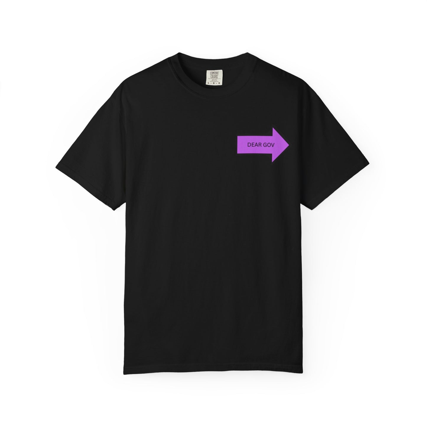 Dear Gov Unisex Empowerment Tee, Support Women's Rights Shirt, Political Statement Top, Gift for Activists, Statement Apparel