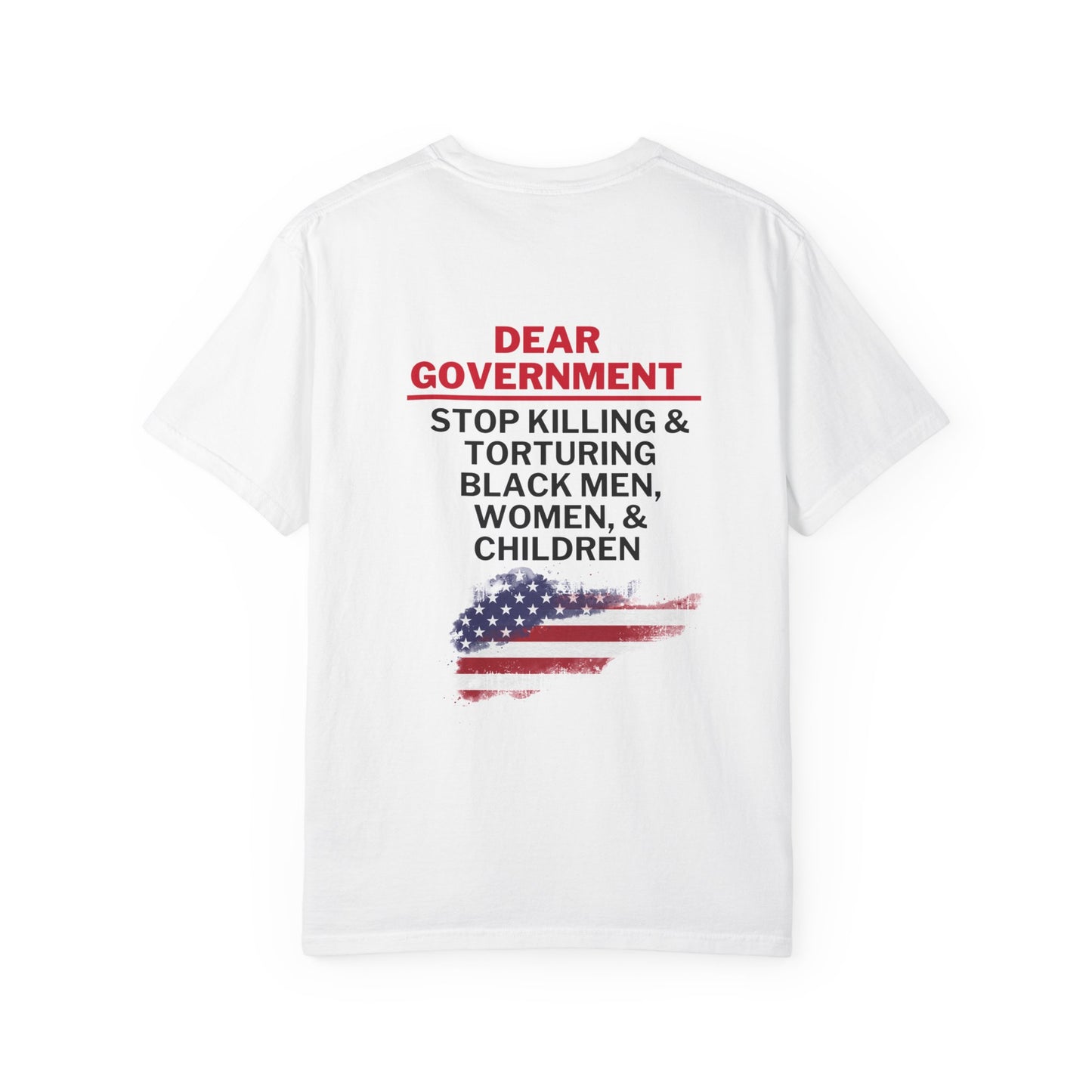 Dear Gov Unisex Graphic Equality T-Shirt - "Dear Gov" Statement Tee