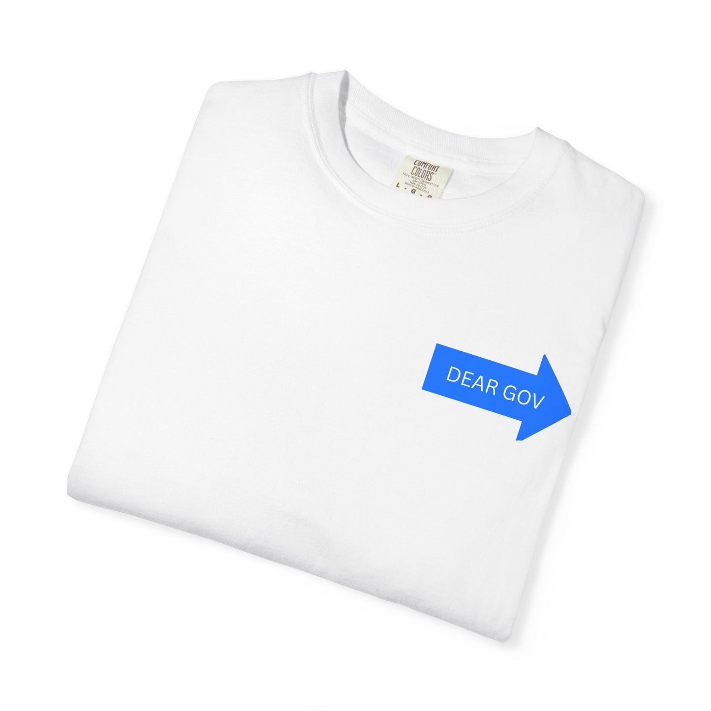 Dear Gov Unisex Activism T-Shirt - "Dear Gov, Stop Genocide in the Congo"