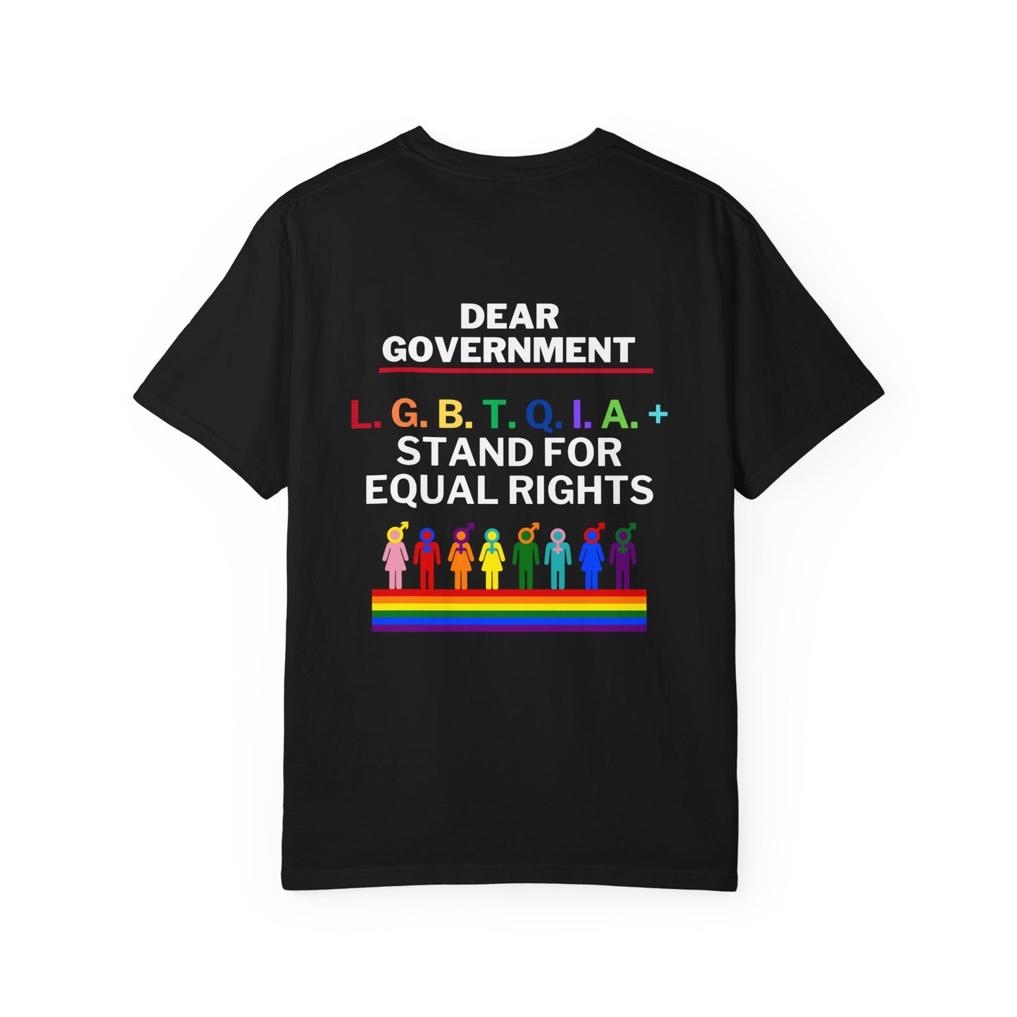 Pride Month T-Shirt, Rainbow Pride Tee, Equality Shirt, LGBTQ+ Rights Apparel, Statement T-Shirt, Gifts for Activists