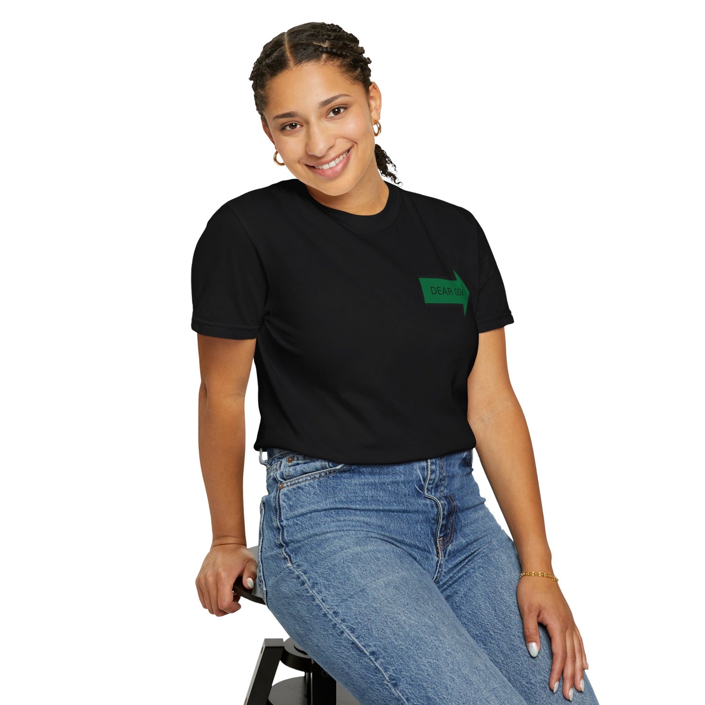 Dear Gov Juneteenth Unisex Garment-Dyed T-shirt