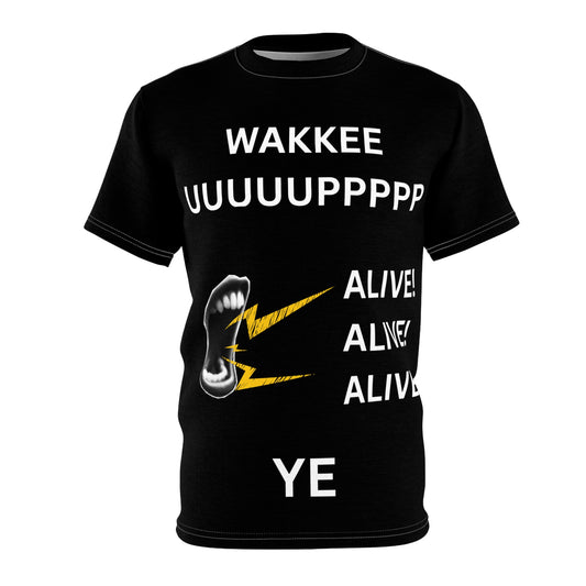 Ye Wakkee Uppp Unisex Graphic Tee, Quirky Shirt, Fun Casual Wear, Gifting for Music Lovers, Unique Party Apparel For Any Occasion