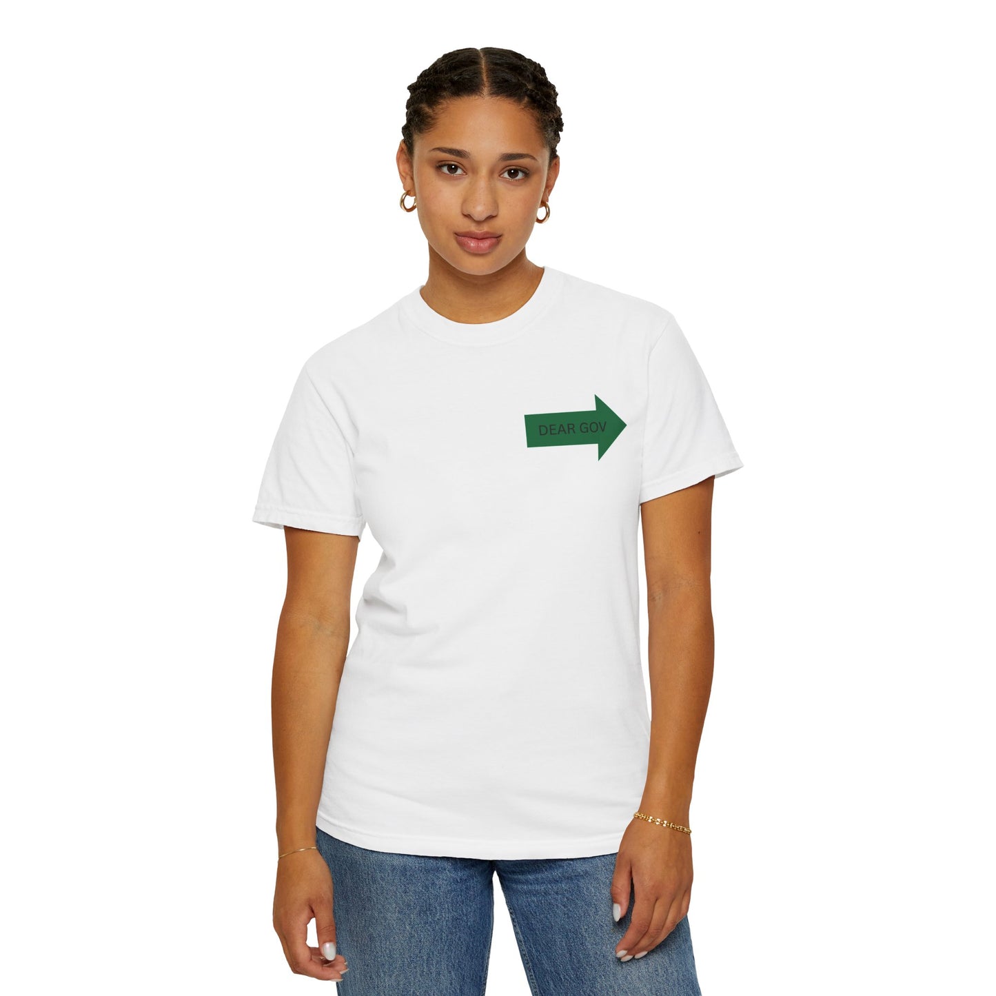Dear Gov Juneteenth Unisex Garment-Dyed T-shirt