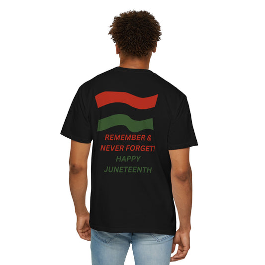 Juneteenth Celebration T-Shirt, Unisex Tee, Proud Heritage Shirt, Black History Month Apparel, Everyday Comfort Wear, Gift for Activists