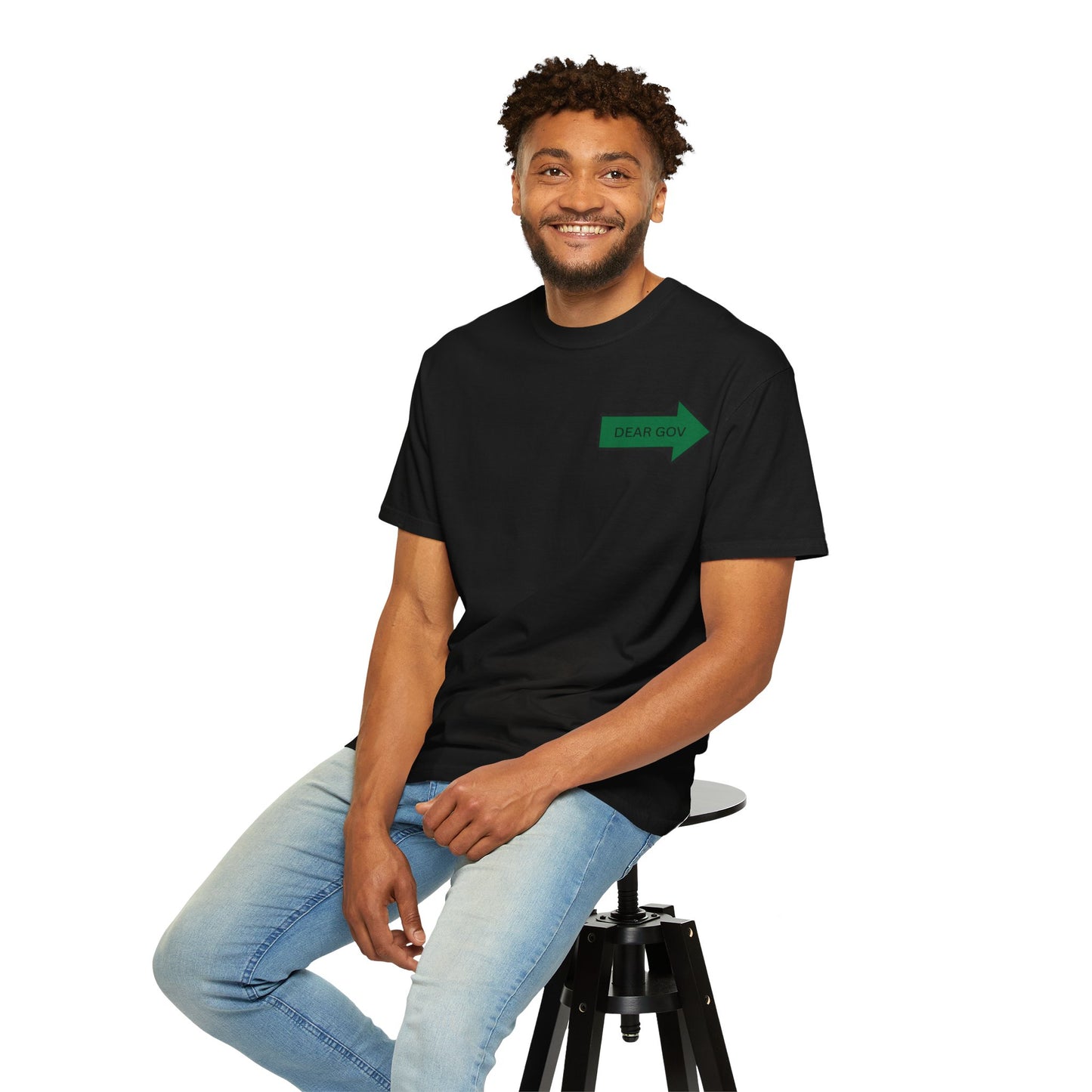 Dear Gov Juneteenth Unisex Garment-Dyed T-shirt