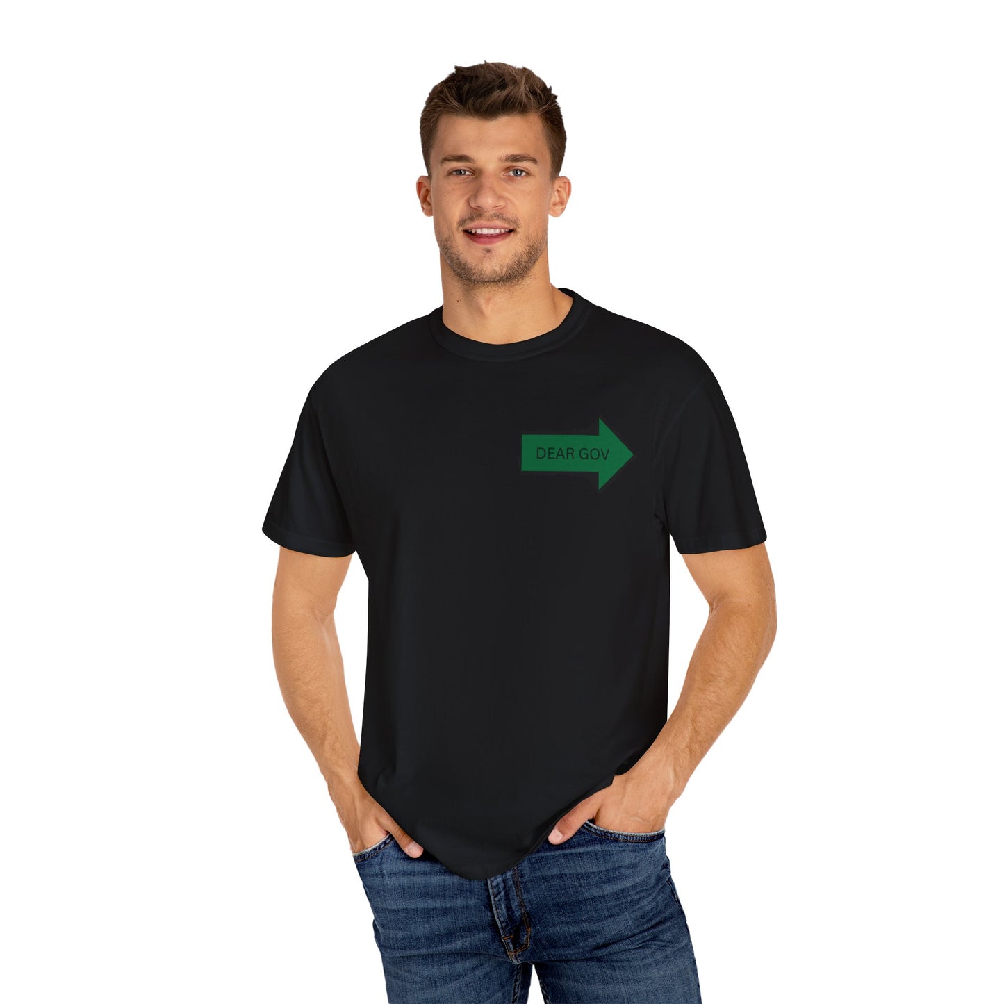Dear Gov Juneteenth Unisex Garment-Dyed T-shirt