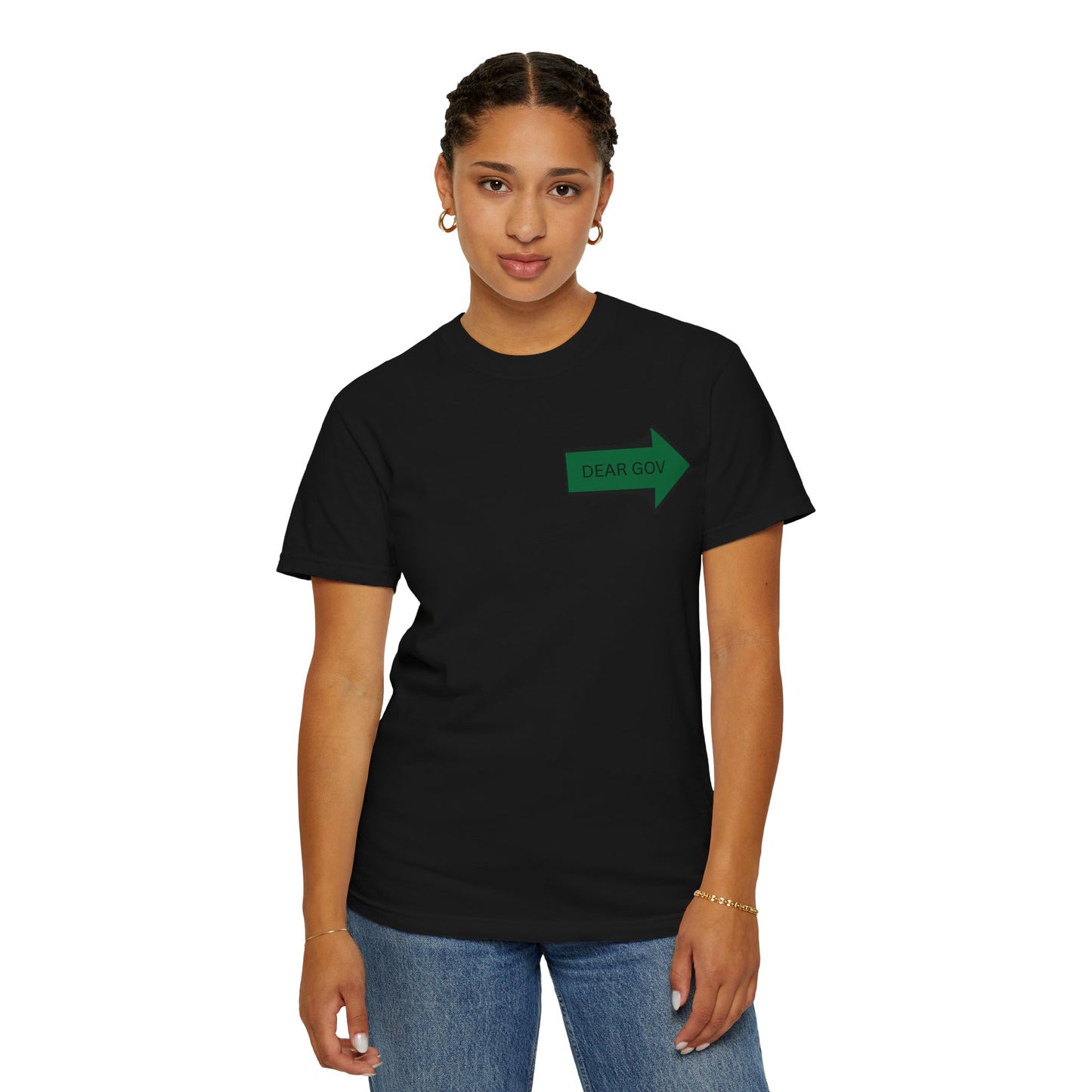 Dear Gov Juneteenth Unisex Garment-Dyed T-shirt