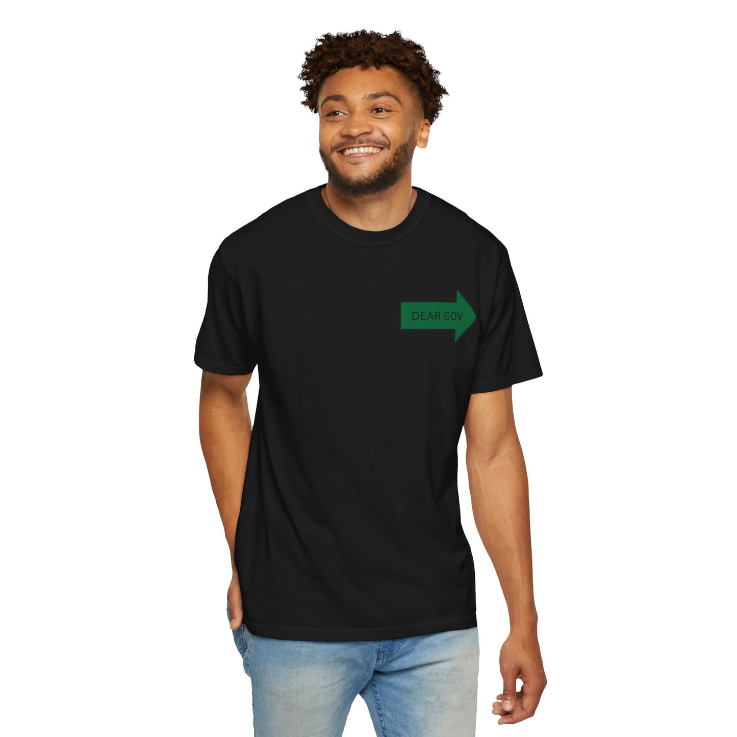 Dear Gov Juneteenth Unisex Garment-Dyed T-shirt