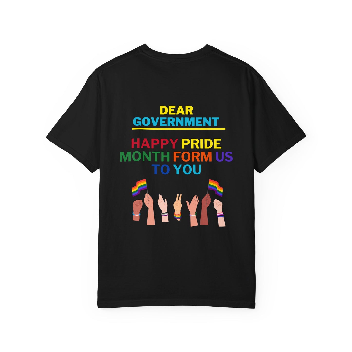 Pride Month Graphic Tee, Unisex T-Shirt, Statement Shirt, LGBTQ+ Apparel, Gift for Activists, Cute Pride Tee