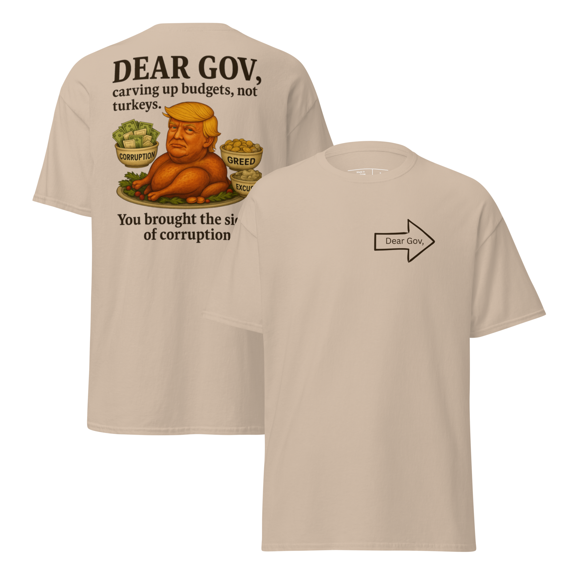 Dear Gov, Unisex classic tee