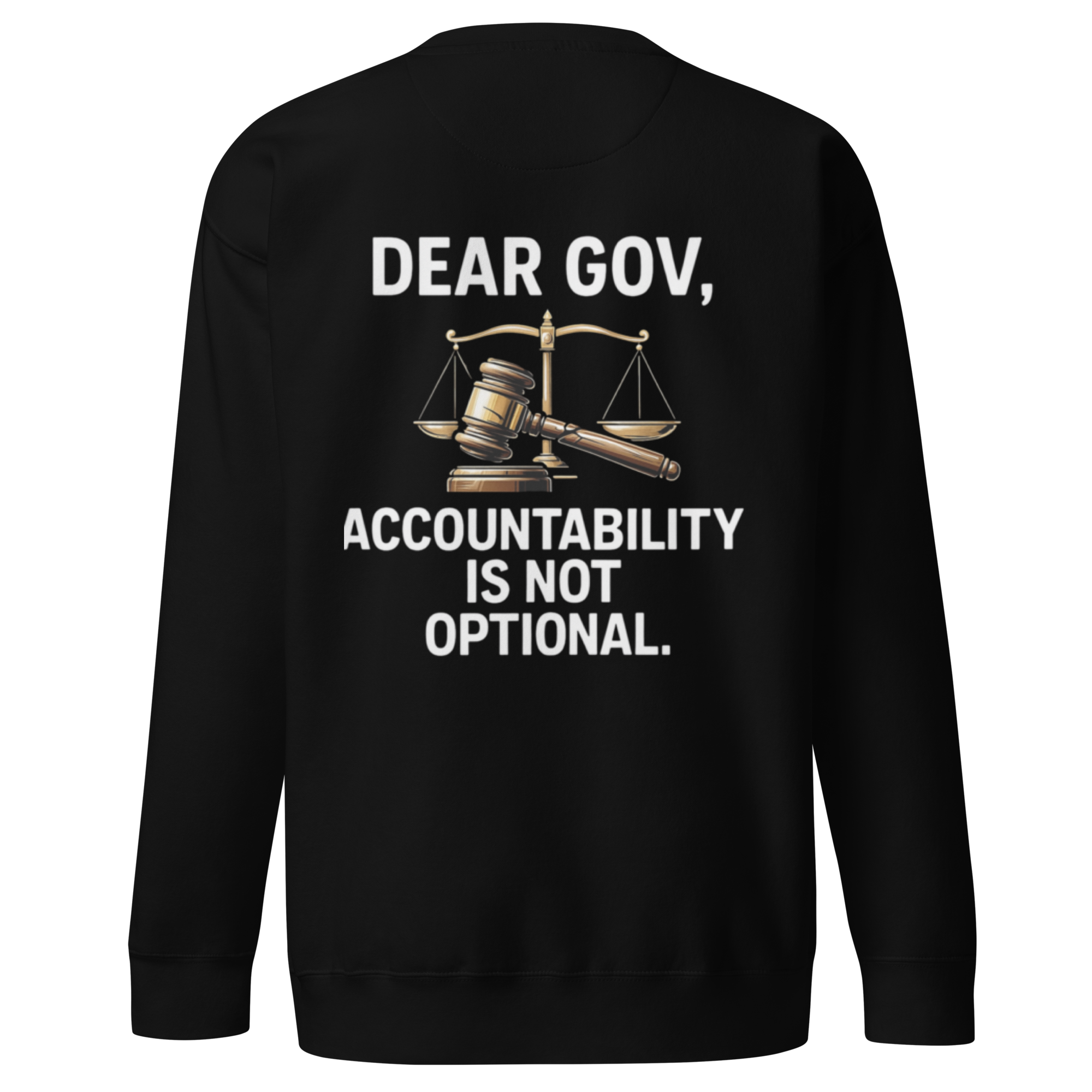 Dear Gov, Unisex Premium Sweatshirt
