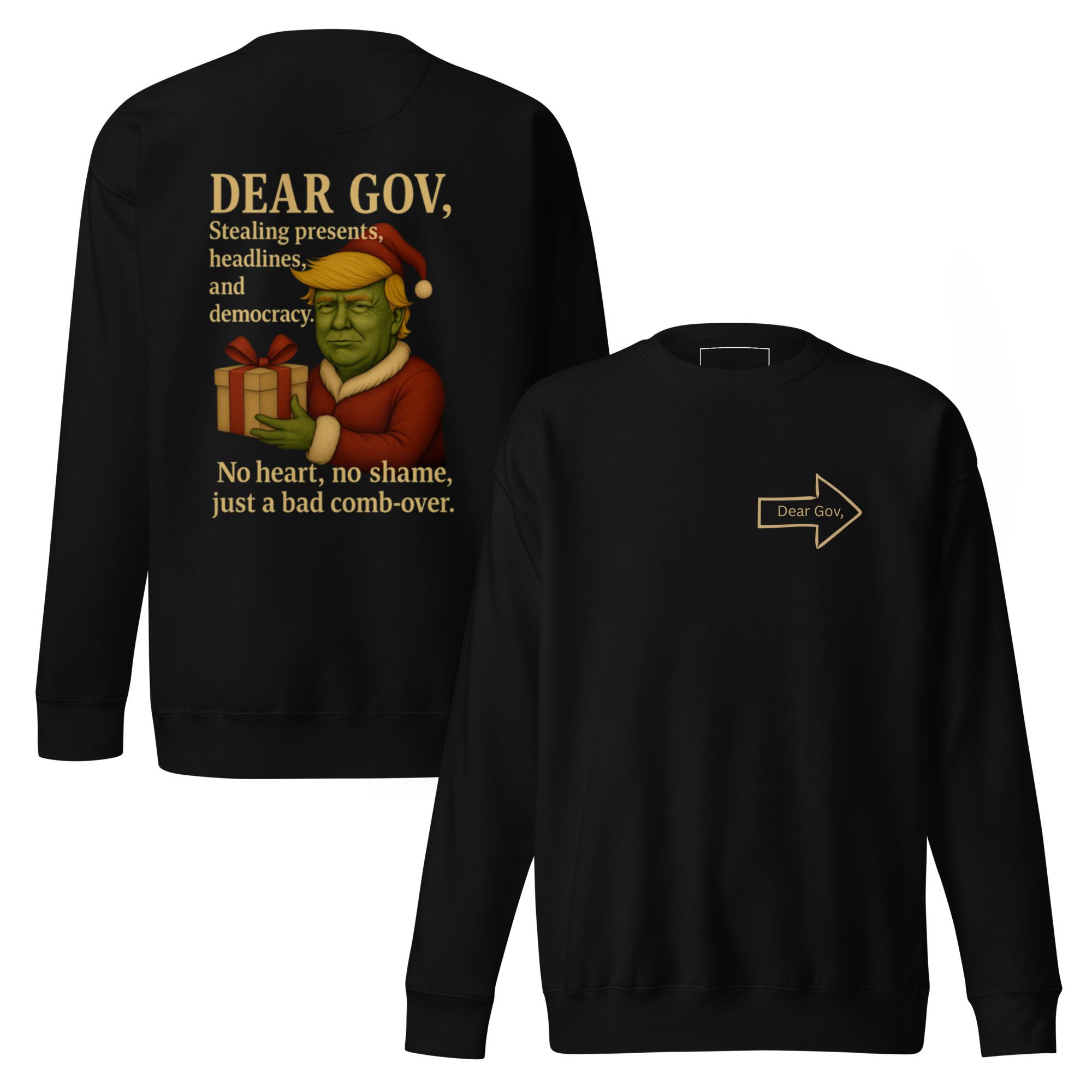 Dear Gov, Unisex Premium Sweatshirt